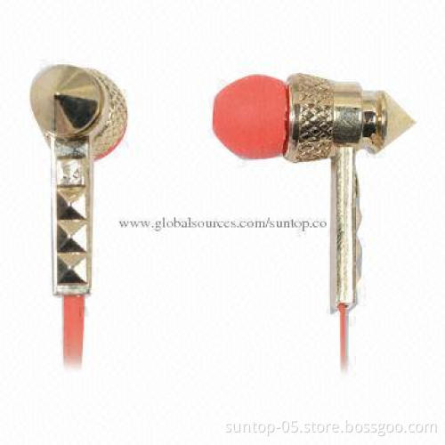 Hot sale mini ear-bud suitable for phones with great sound mini earphone